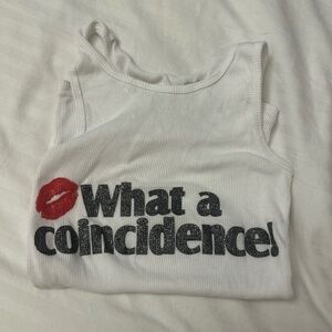 Sabrina Carpenter graphic tank